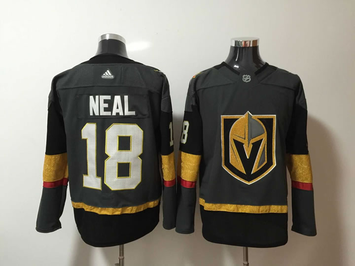 Vegas Golden Knights 18 James Neal Gray With Special Glittery Logo Adidas Jersey,We sell and wholesale Vegas Golden Knights 18 James Neal Gray With Special Glittery Logo Adidas Jersey on line form chian!